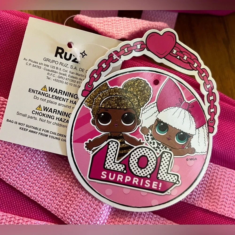 NWT L.O.L. Surprise mini rock star backpack Ruz MGA entertainment 2 available